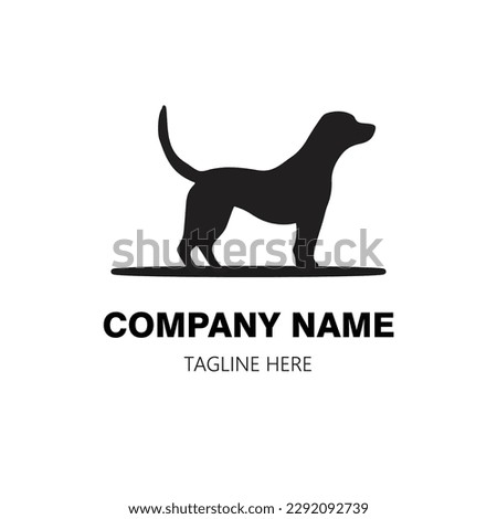 Dog mascot logo vector. Animal vector illustration. Dog logo. Dog vector logo design