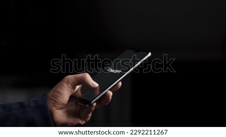 Close up business woman hands with ChatGPT Chat Bot AI application System Artificial intelligence chatbot Chat GPT software Royalty-Free Stock Photo #2292211267