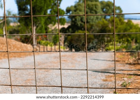 Gate fence in the Hills