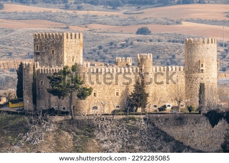 The Castle of San Servando in Toledo. The Castle of San Servando is a medieval castle in Toledo, Spain, near the Tagus River. It was begun as a monastery, occupied first by monks and later by the