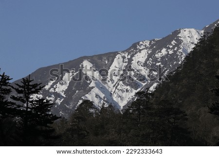 snow capped mountain in northern india