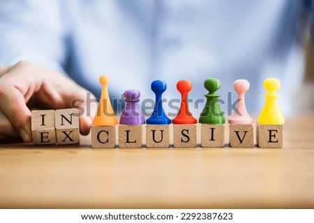 Inclusive Diversity LGBT Colors. Diversity And Inclusion Insurance Royalty-Free Stock Photo #2292387623
