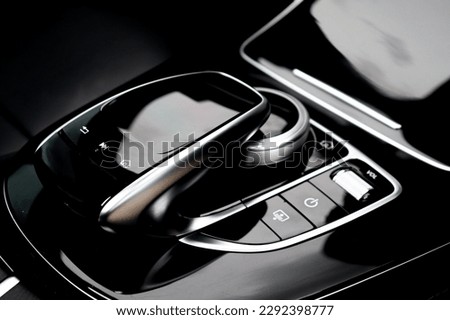 
gear car interior details the concept of driving Royalty-Free Stock Photo #2292398777