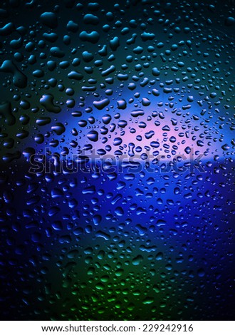 Beautiful abstract colorful background. High resolution. Drops of pure drinking water.