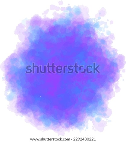 colorful watercolor splatter stain design