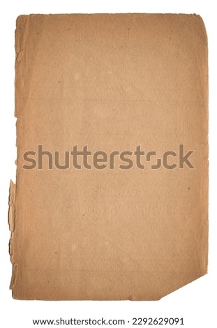 Vintage background of old paper texture with spots isolated