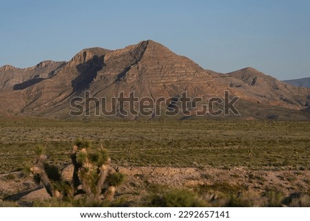 Southern utah and Nevada border desert mountain