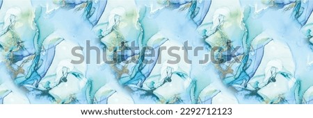 Marble Alcohol Ink. Luxury Marble. Green Vector Elegant Repeat. Blue Marble Watercolor. Modern Seamless Painting. Metal Vector Ink. Water Color Background. Foil Abstract Background. Gold Art Paint.