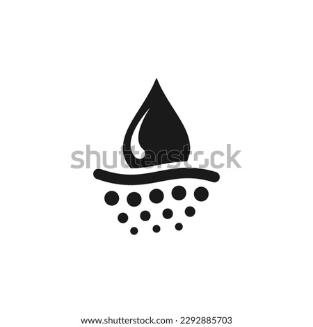 Absorbent icon vector or Absorbent icon isolated in flat style. Best Absorbent icon vector for product packaging design element. Absorbent icon isolated for mobile apps. Royalty-Free Stock Photo #2292885703
