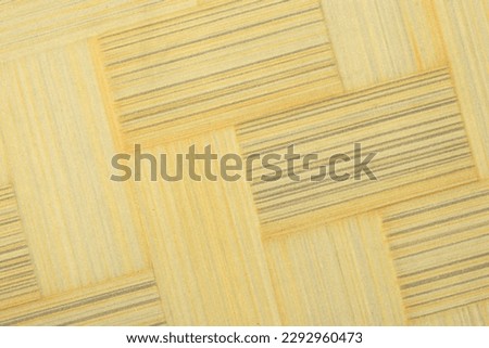 Surface is printed with a bamboo pattern.