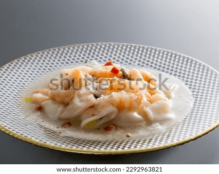 seafood marinade vinegar sauce picture