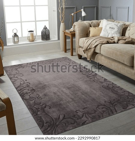 photo of room with carpet in it Royalty-Free Stock Photo #2292990817