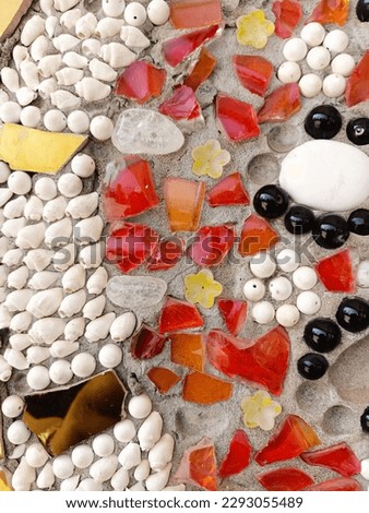Background picture, beads pattern mixed with many colors, beautiful colors