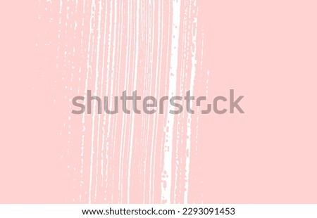 Grunge texture. Distress pink rough trace. Fresh background. Noise dirty grunge texture. Gorgeous artistic surface. Vector illustration.