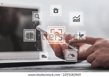 Logistic management, planning, organizing concept Royalty-Free Stock Photo #2293183969