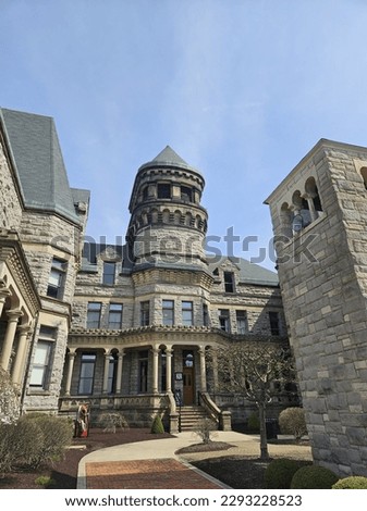 Ohio State Reformatory Shawshank Redemption Prison Royalty-Free Stock Photo #2293228523