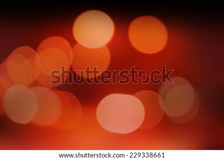Colorful red bokeh abstract background