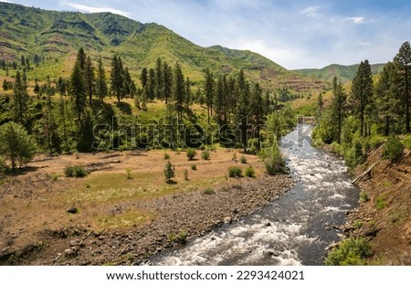 Hells Canyon National Recreation Area in Idaho Royalty-Free Stock Photo #2293424021