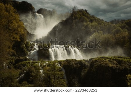 Cascata delle Marmore in Italy  Royalty-Free Stock Photo #2293463251