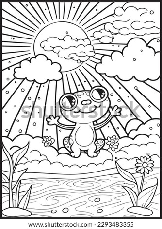 Summer Coloring Pages for kids