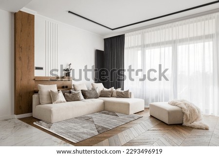 photo of room with carpet in it Royalty-Free Stock Photo #2293496919