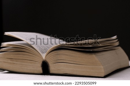 library books sitting on the table stock photo