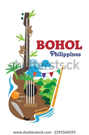 Bohol Philippine Cultural Icons and Tourism symbols
