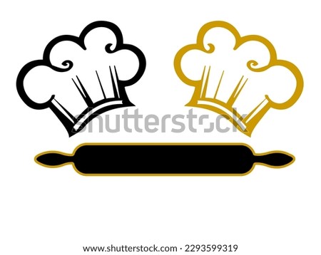chef hat logo design,resutrent,cafe,bakery,icon design,