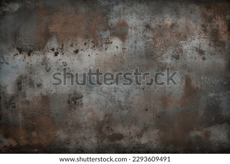 Grunge metal background. Rusty metal texture. Scratched grunge metallic texture. Rusted metallic background Royalty-Free Stock Photo #2293609491