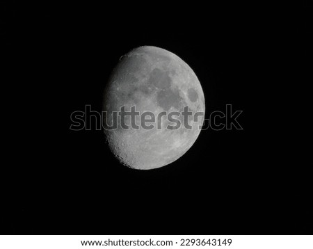 The Moon is Earth's only natural satellite. It is the fifth largest satellite in the Solar System and the largest and most massive relative to its parent planet