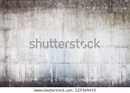Dirty concrete wall Royalty-Free Stock Photo #229364410