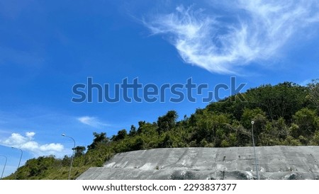 Mountain View with clear sky
