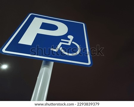 traffic signs signs disabled parking sign