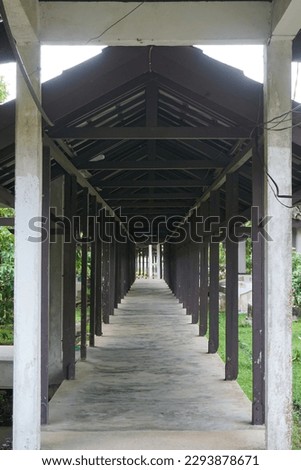hallway at the Faculty of Engineering, University of Tanjungpura