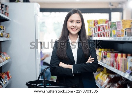 Women shopping in community retail stores
