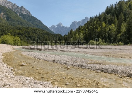 Alpine landscape near Kranjska Gora - Slovenia
