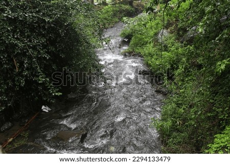 The rivers at Coban Rondo Malang