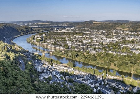 Trier, Moselle Valley, Mary's Column, sunshine, panorama, city view, Germany, Rhineland-Palatinate, landscape, architecture, sky, cloudless, summer, tourism, destination, sight, history, culture, vant