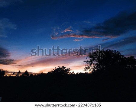 This picture is photos of the beautiful sky view from my house #4