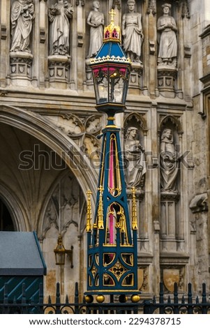 Westminster Abbey. Coronation of King Charles III of Great Britain on May 6, 2023
