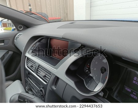 Car Dash After Vehicle Detail  Royalty-Free Stock Photo #2294437653