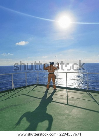Seaman Life at open sea picture