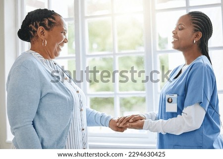 Youll still have me. Shot of a nurse speaking to her female patient.