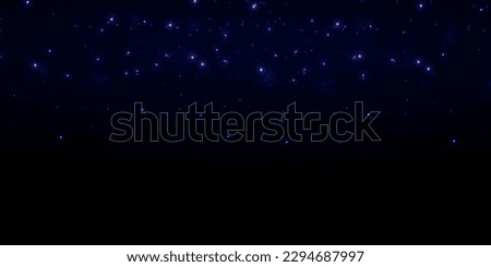 Dust particle glow. Energy flow on a black background. Abstract background of particles. Royalty-Free Stock Photo #2294687997