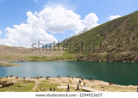 nature shows its awesome colors in this beautiful picture. A picture of jheel, Pakistan.