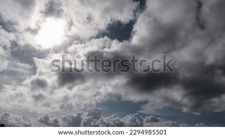 cloud panorama in Bone, South Sulawesi Indonesia