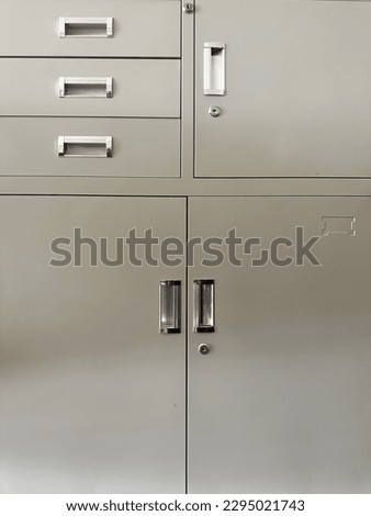 open locker metal document storage