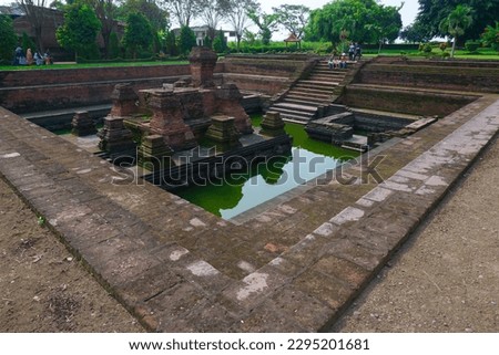 Candi Tikus (Trowulan - East Java, Indonesia), the ancient shelter pool for bathing royal family of Majapahit.