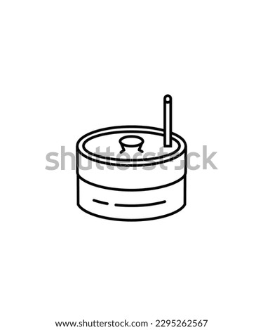 stone mill icon, vector best line icon. Royalty-Free Stock Photo #2295262567