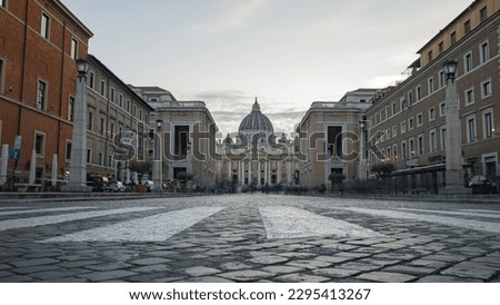 Vatican City, St. Peter's Square  Royalty-Free Stock Photo #2295413267